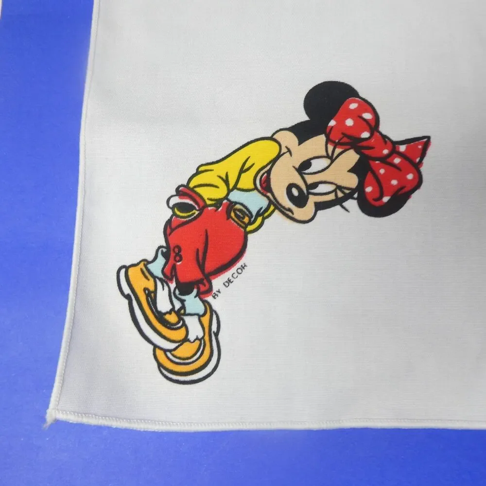 14 Disney Character Cloth Napkins Mickey Minnie Donald Goofy 18